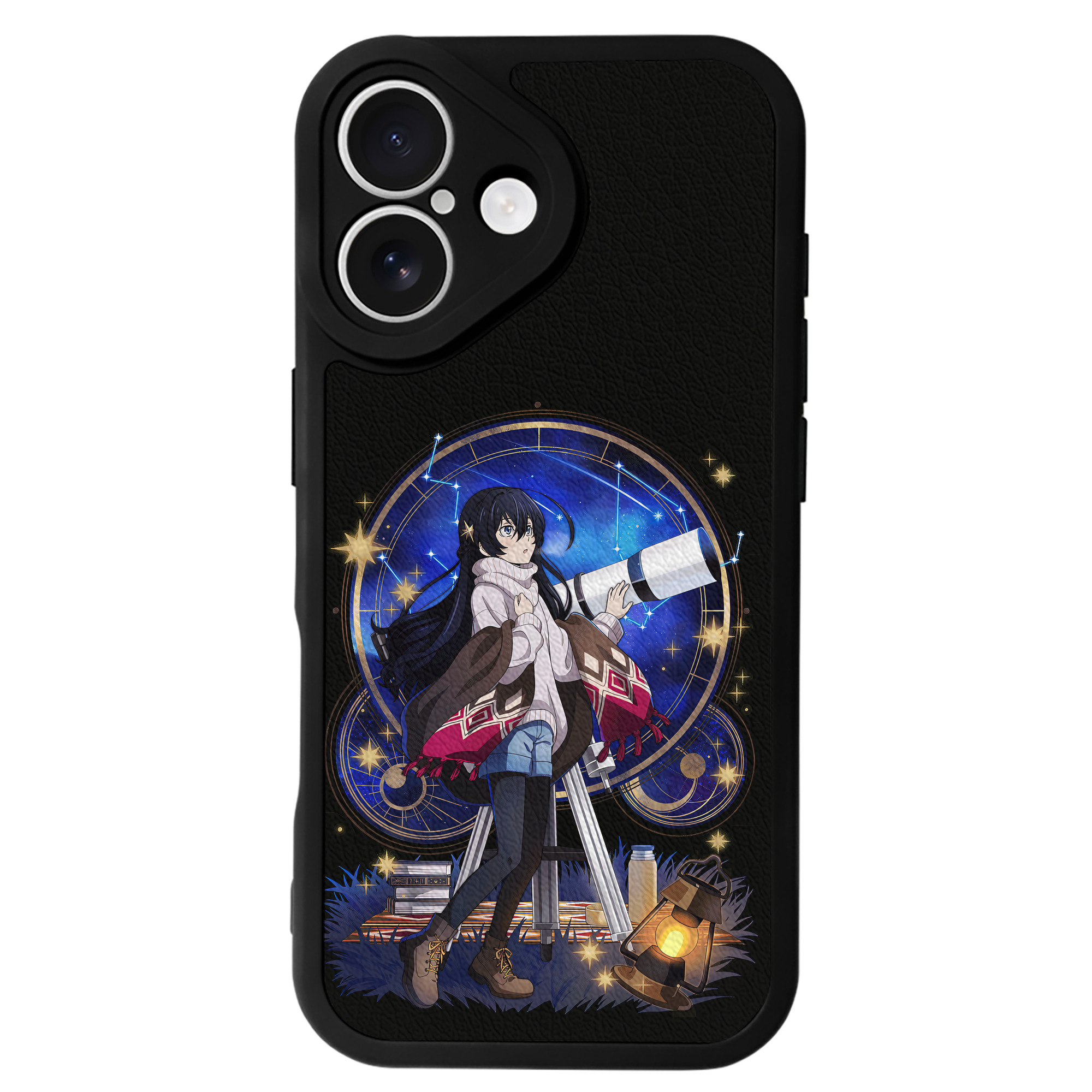 （画像用） 文豪ストレイドッグス Bungo Stray Dogs 【iPhone 16シリーズ対応】シリコンスマホケース（レザー調） 材質：シリコン